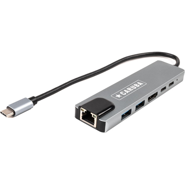 Caruba 6-IN-1 USB-C Hub w/ Ethernet