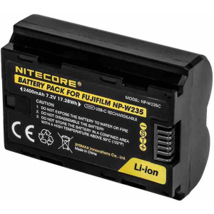 Nitecore NP-W235C USB-C Rechargeable (Fuji NP-W235 Battery) - Image 3
