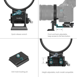 SmallRig 4306 Rotatable Horizontal-To-Vertical Mount Plate Kit For Nikon Z - Image 4