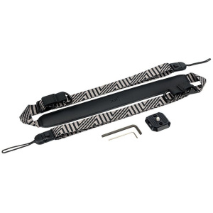 JJC QRS-M1 Deluxe Quick Release Sling Strap For Mirrorless Camera Silver Grey - Image 2
