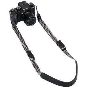 JJC QRS-M1 Deluxe Quick Release Sling Strap For Mirrorless Camera Silver Grey - Image 3