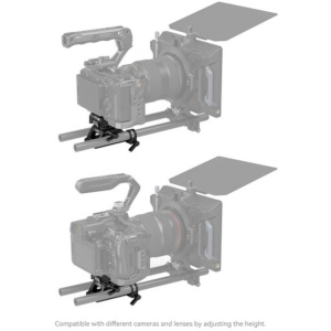 SmallRig 4233 Universal ArcaSwiss Height-Adjustable Mount Plate Kit - Image 2