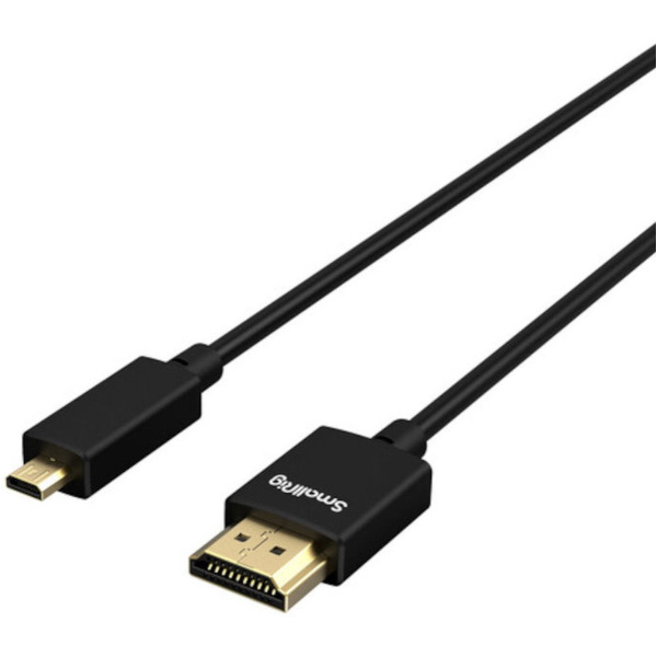 SmallRig 3043B Ultra-Slim 4K HDMI Data Cable (D To A) (55cm)