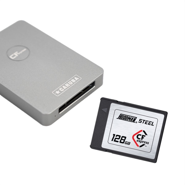 Caruba Cardreader CFexpress + Hoodman CF Express CFEX128