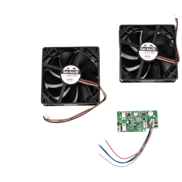 Godox Knowled MG1200BI - Main Board w/ Fan &amp; Connect Cable For GP19K/GP26K/GP36K