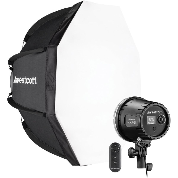 Westcott U60-B Bi-Colour LED 1-LIGHT Softbox Kit (60W)