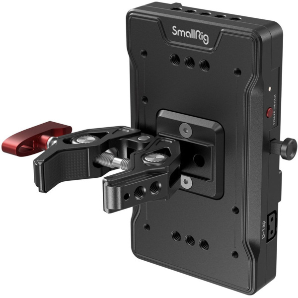 SmallRig Advanced V-Mount Battery Mount Plate w/ Dual 15mm Rod Clamp 3203B