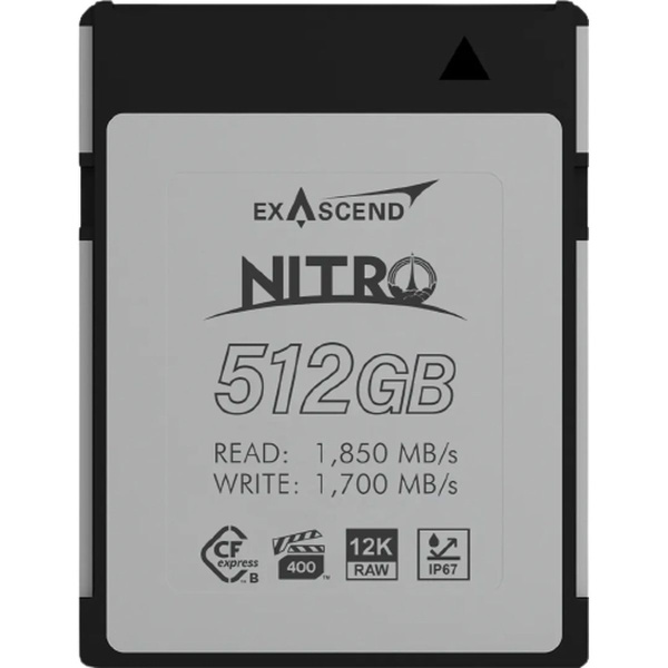 Exascend Nitro Cfexpress(Type B) 512GB