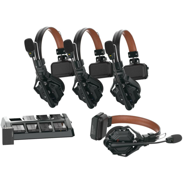 HOLLYLAND Solidcom C1 Pro-4S (4-Person Headset System)