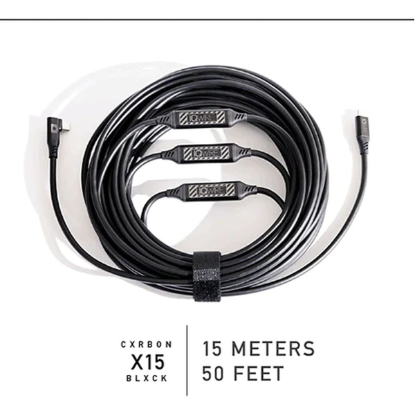 IQwire 50' (15m) USB C To C Right Angle