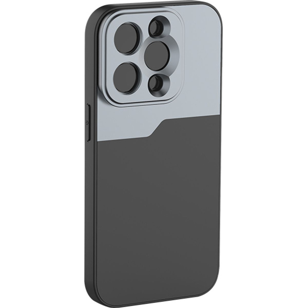 MOJOGEAR 17mm Lens Case For iPhone 13 Pro Black/gray
