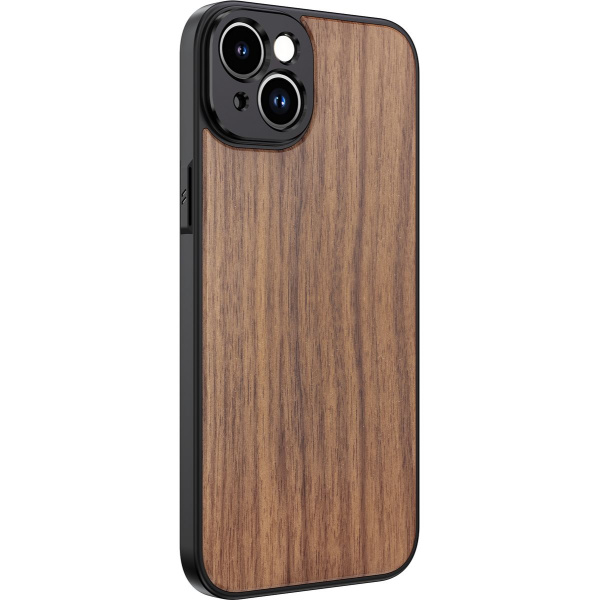 MOJOGEAR 17mm Lens Case For iPhone 14 Wood