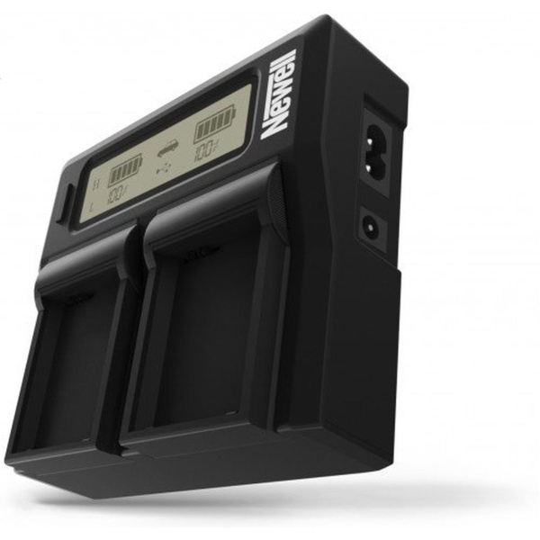 Newell DC-LCD DUAL-Channel Charger For BP-U60/U65/U90 Batteries For Sony