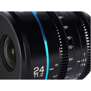 Sirui Nightwalker Series 24mm T1.2 S35 Manual Focus Cine Lens (L Mount Black) - Image 4