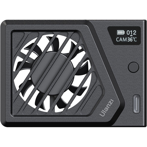 Ulanzi CA25 Camera Cooling Fan V2 (clamp) Black