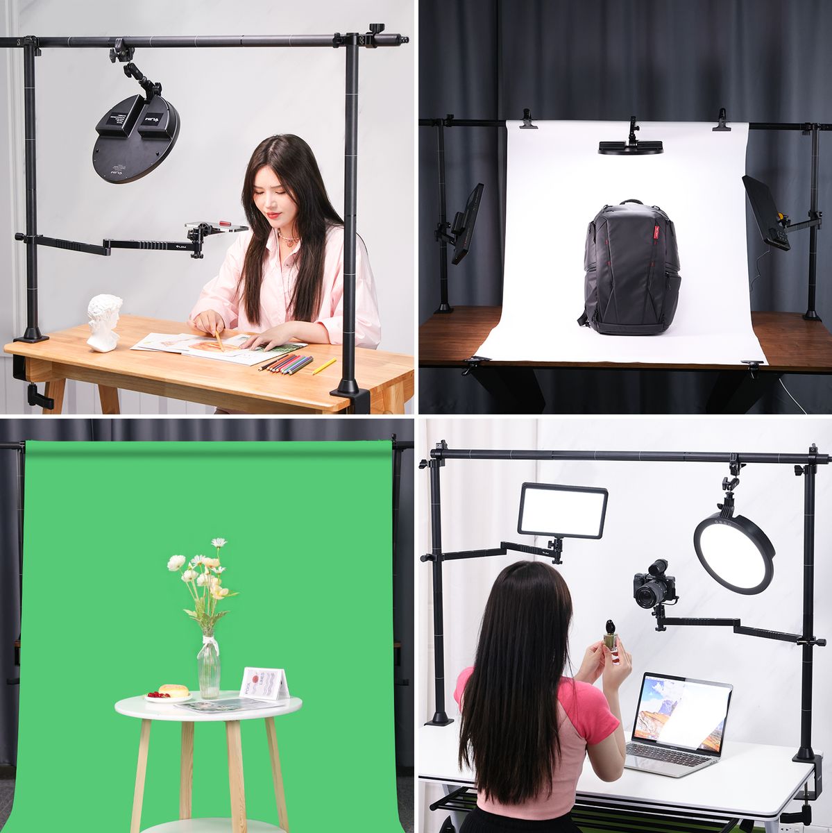 Ulanzi LS15 Desktop Overhead Studio Stand - Image 2