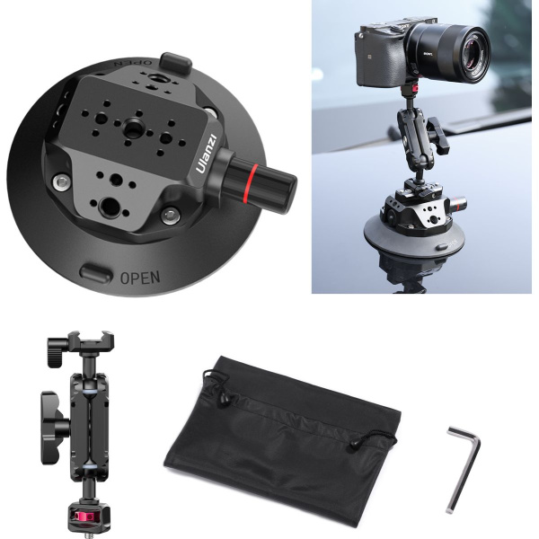 Ulanzi SC-02 Extra Strong Suction Cup 4.5" Suction Cup Up To 3kg