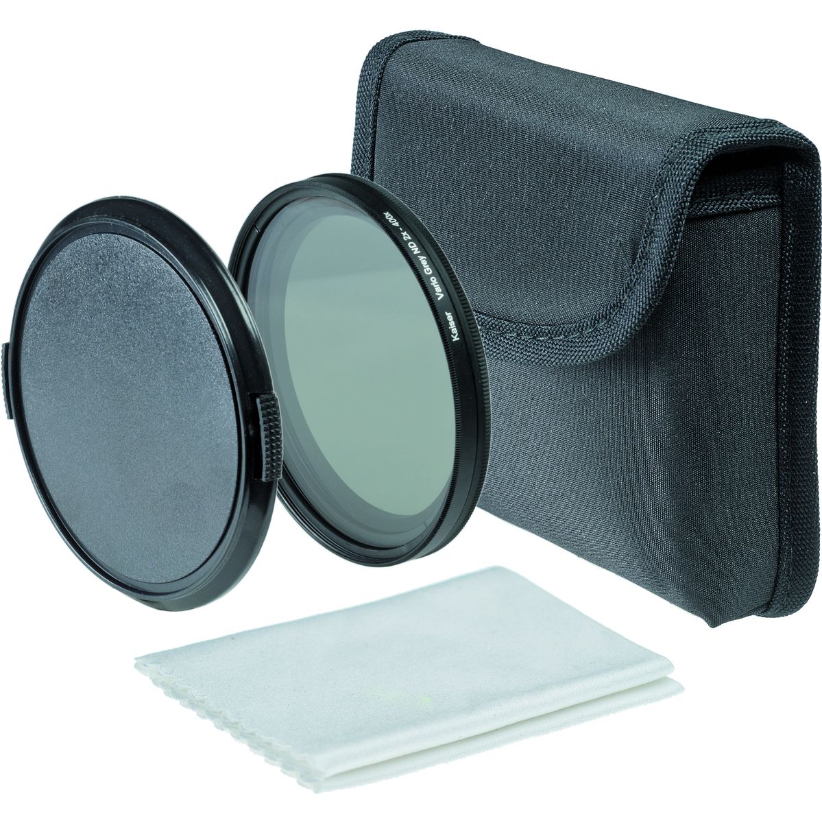 Kaiser Vario Neutral Density ND Filter ND 2X-ND 400X Lens Cap And Pouch Ø 37 mm - Image 2
