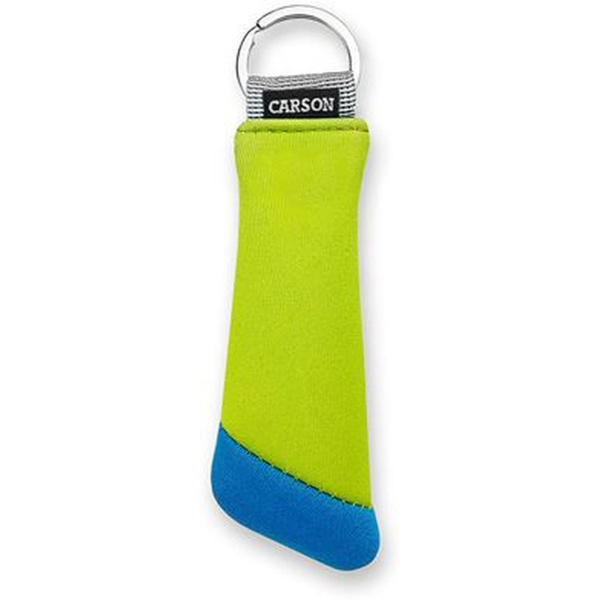 Carson Floating Key Ring For 3 Keys - Green/Blue