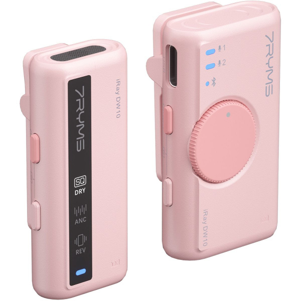7Ryms iRay DW10 Wireless Microphone w/ 1 Transmitter Pink