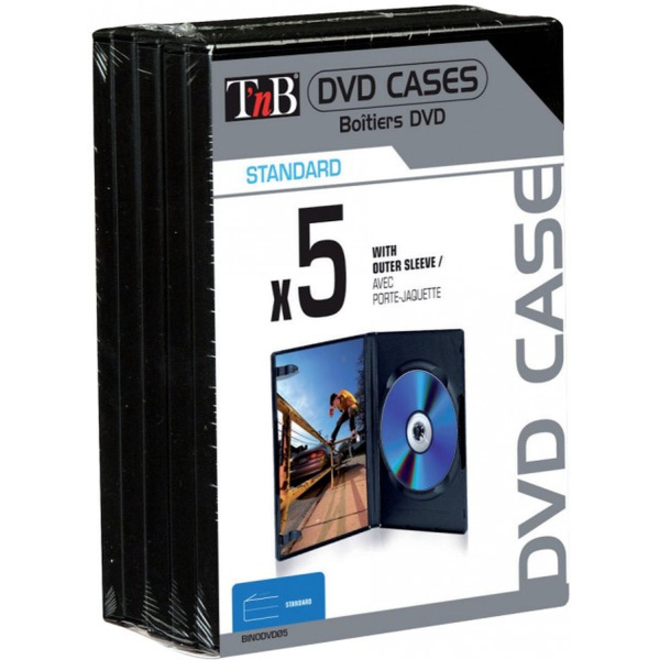 TnB DVD ST Case 5p BINODVD05