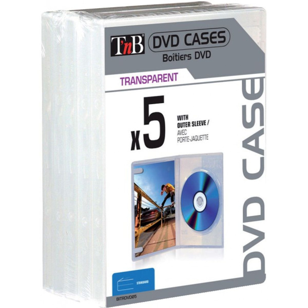 TnB DVD TR Case 5p BITRDVD05