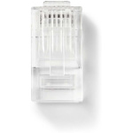 Nedis RJ45-Connector RJ45 Pass Through Stranded UTP CAT5 Straight Gold Plated 10