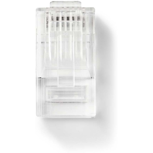 Nedis RJ45-Connector RJ45 Pass Through Stranded UTP CAT5 Straight Gold Plated 10