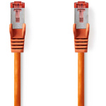 Nedis CAT6 Network Cable RJ45 M RJ45 M 5.0m Round LSZH Orange Label