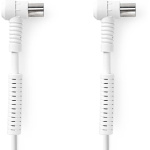 Nedis Coaxial Cable IEC (Coax) M IEC (Coax) F Nickel Plated 120 DB 75 Ohm 5m