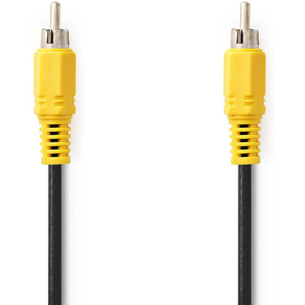 Nedis Composite Video Cable RCA Male RCA Male Nickel Plated 480p 5m