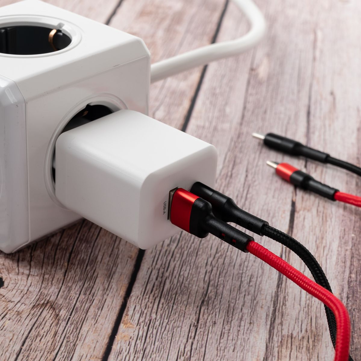 Caruba USB-A To USB-C 60W Cable 1 Meter Red - Image 2