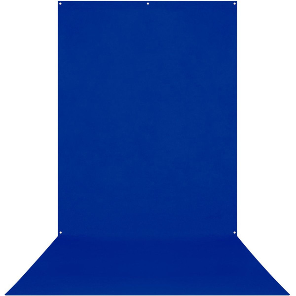 Westcott Creaseproof Backdrop - Royal Blue / Chroma-Key Blue (5' X 12')