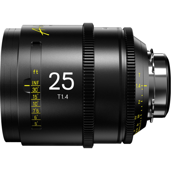 DZOFILM Arles 25mm FF/VV Prime Cine Lens - PL Mount (Meter)
