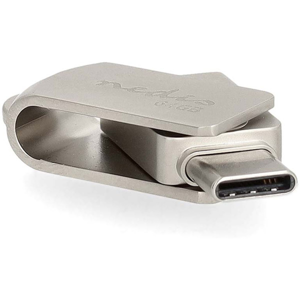 Nedis Flash Drive 64 GB USB-A USB-C ReadingSpeed 90 MB/s WritingSpeed 20 MB/s