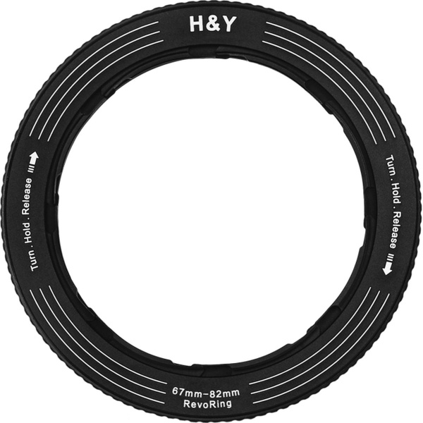 H&Y RevoRing 67-82mm Variable Adapter For 82mm Yellow