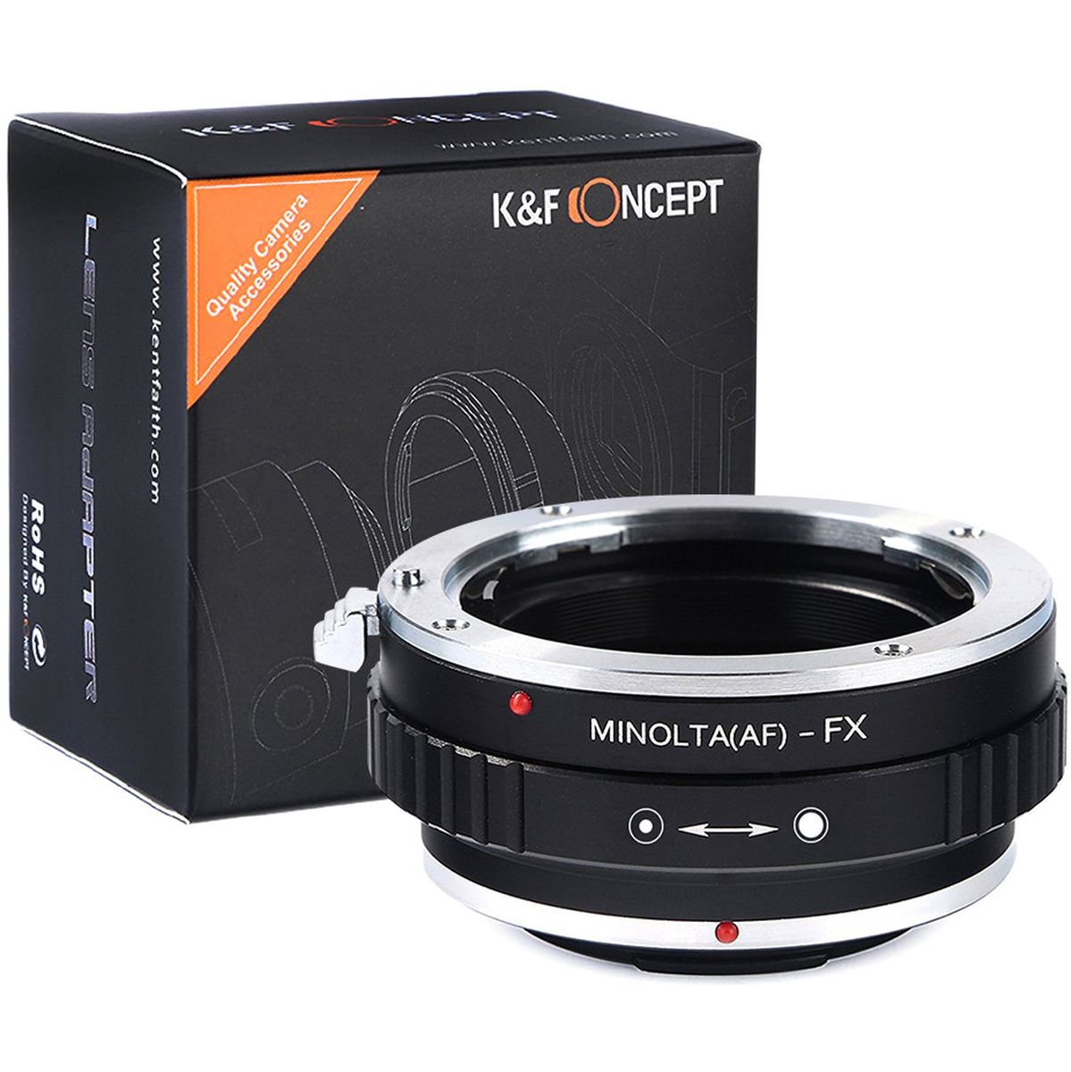K&F Concept Lens Adapter Sony Alpha A To Minolta AF Fujifilm X