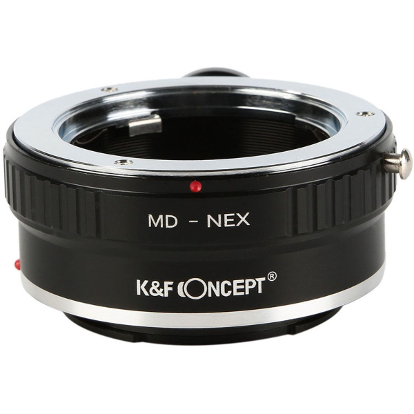 K&F Concept Lens Adapter Minolta MD Sony E-Mount w/ Tripod Mount