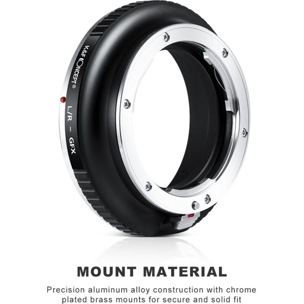 K&F Concept Lens Adapter Leica R Fujifilm GFX