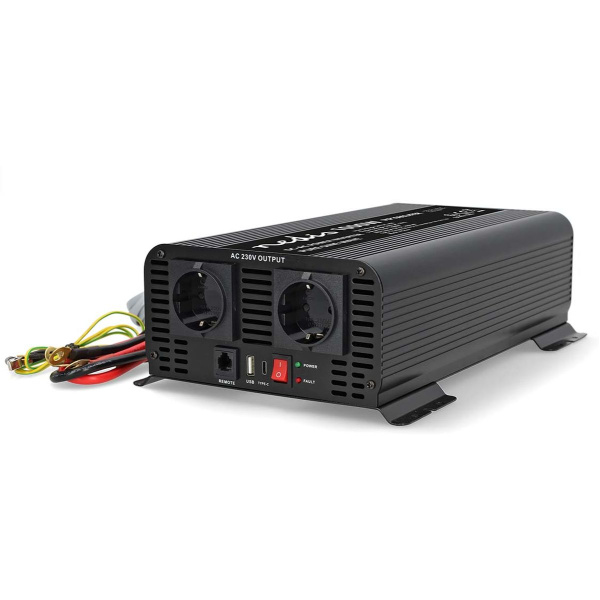 Nedis Omvormer Pure Sinusgolf Ingangsvoltage: 24 V DC Device