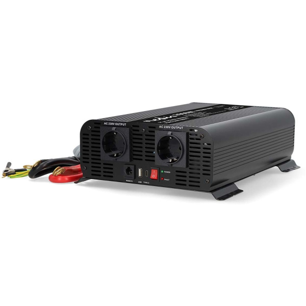Nedis Omvormer Pure Sinusgolf Ingangsvoltage: 12 V DC Device