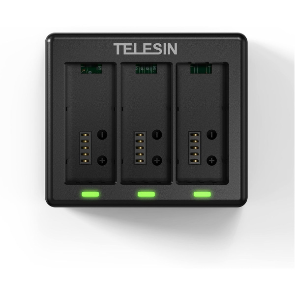 Telesin Charger For 3 Batteries GoPro Hero 13