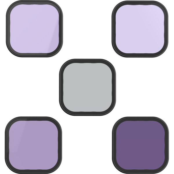 Telesin CPL+ND8/16/32/64 Lens Filter Kit GoPro Hero 13