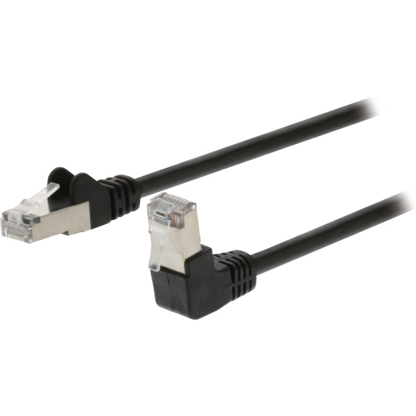 Valueline CAT5e SF/UTP Network Cable RJ45 (8/8) Male RJ45 (8/8) Male 5m Black