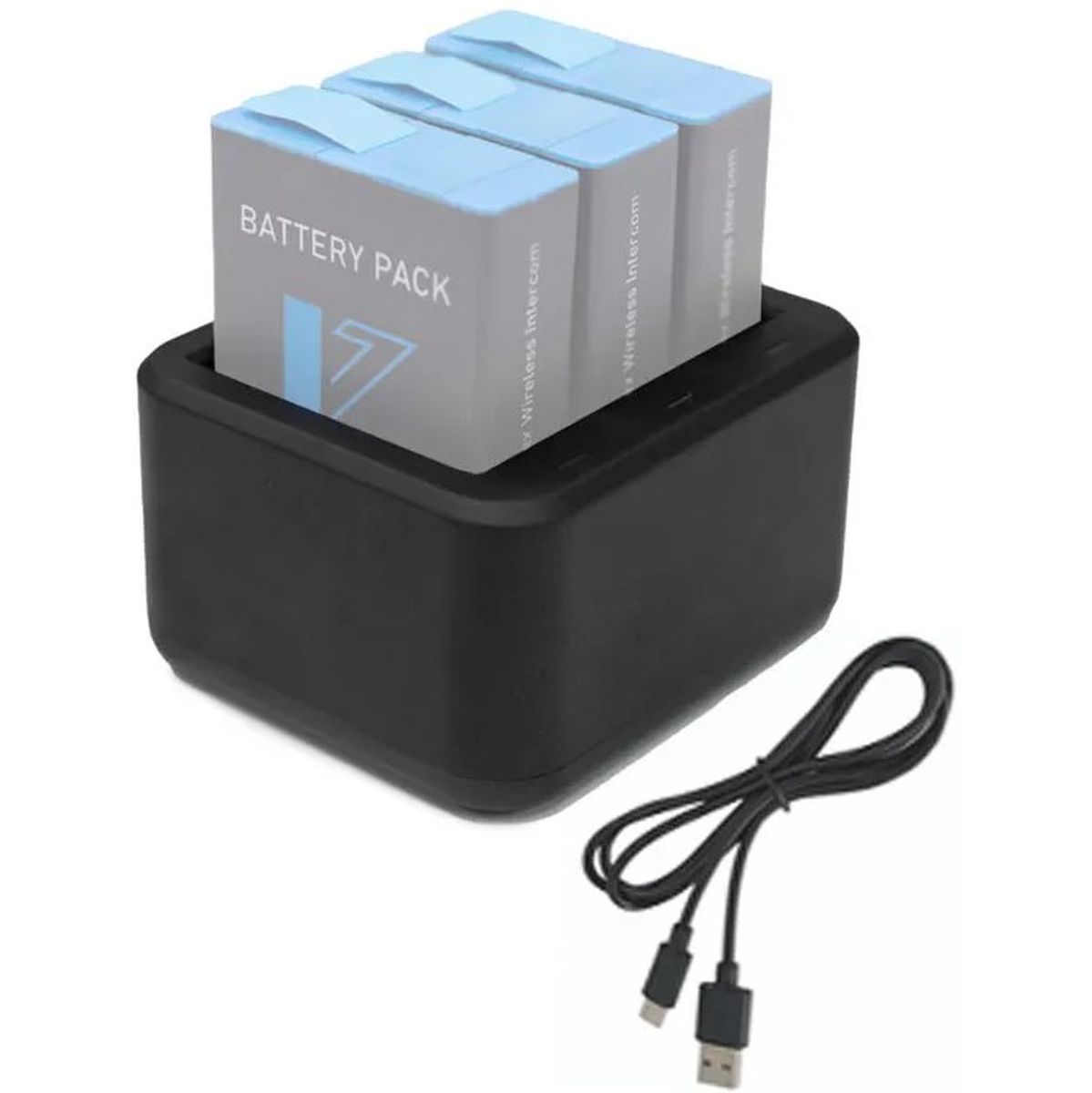 VAXIS Litecomm 3-pack Battery Charger