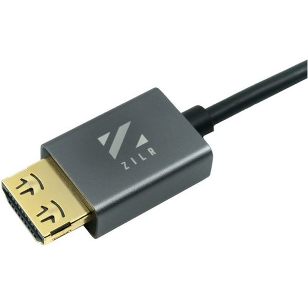 ZILR 4KP60 45CM/17.7 Hyper Thin High Speed HDMI Secure Cable w/ Ethernet