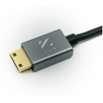 ZILR 4KP60 1m / 3.3FT Mini Connector Hyper Thin High Speed HDMI Secure Cable
