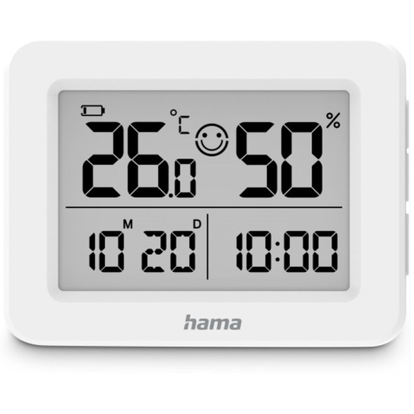 Hama Thermo-/hygrometer Lefkada White