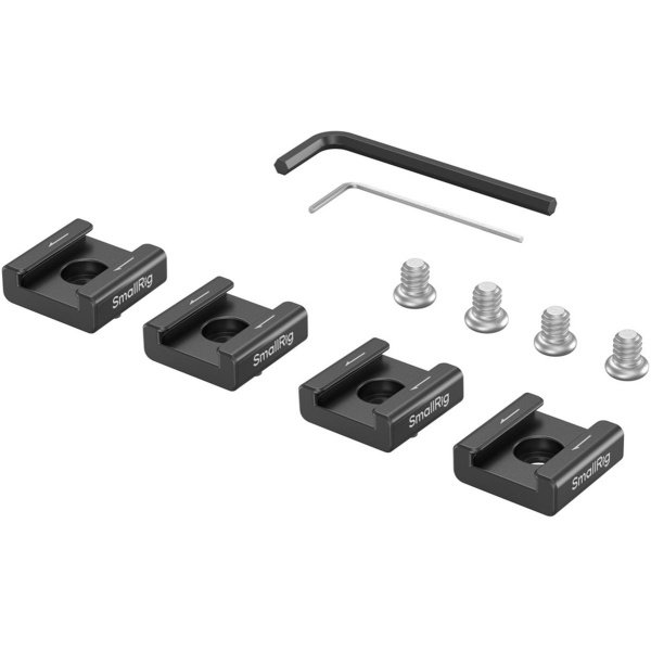 SmallRig 5033 Anti Twist Cold Shoe Mount Support (4pcs)