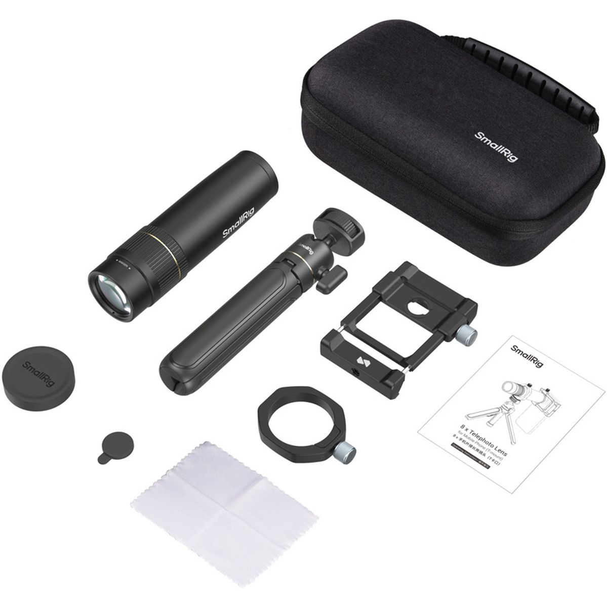SmallRig 4737 8X Telephoto Lens For Mobile Phone (T Mount) - Image 5